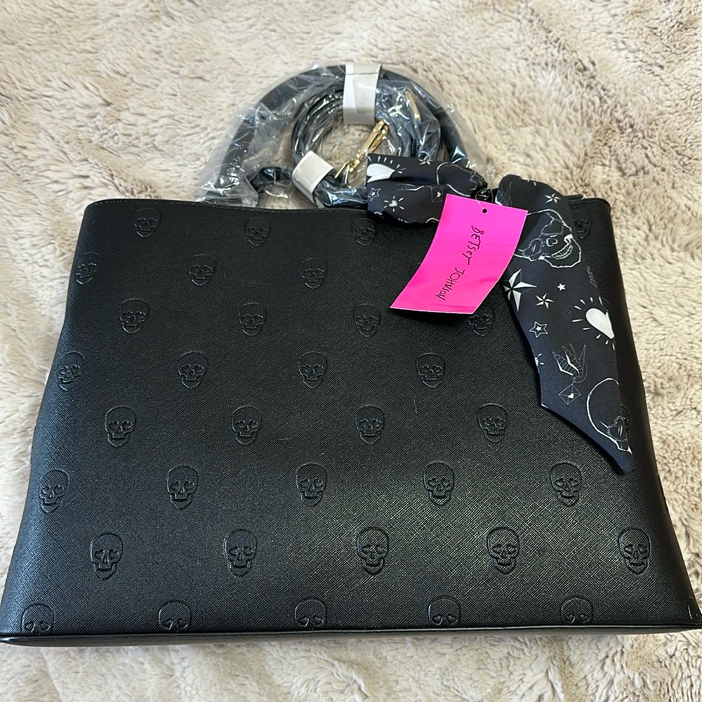 Betsey Johnson Skullicious Satchel